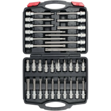 Набор торцевых ключей Yato Torx 1/2" в кейсе, 32 шт
