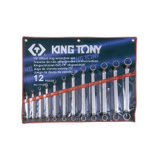 Набор ключей накидных King Tony 6-32 мм, 75 градусов в чехле, 12 шт