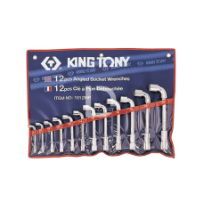 Набор ключей Г-образных King Tony 8-24 мм в чехле, 12 шт