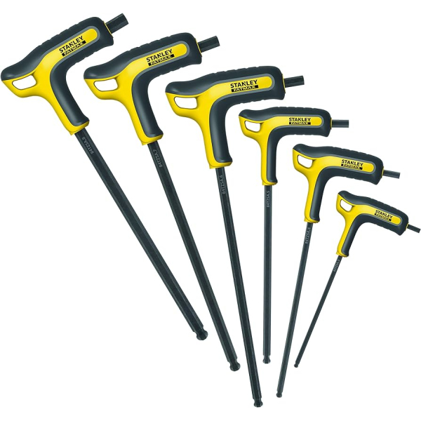 Haбоp Т-пoдібниx ключів TORX Stanley T10-T30, 5 шт