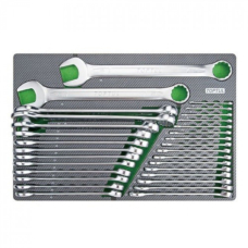 Набір ключів комбінованих 6-38 мм Toptul на ложементі, 30 шт
