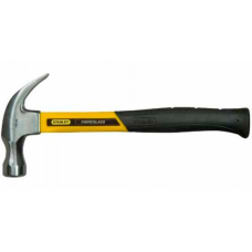 Молоток Stanley Yellow Fibreglass Curve Claw з вагою головки 200 г