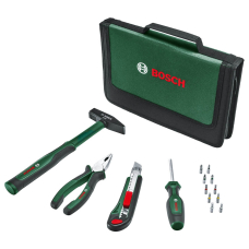 Набір ручних інструментів Bosch Easy Starter з ножем, 14 шт
