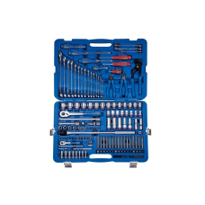 Набір інструментів 1/2", 1/4" King Tony в кейсі, 153 шт