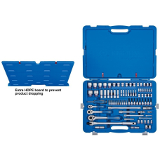 Набір інструментів 1/2", 1/4", 3/8" King Tony в кейсі, 119 шт