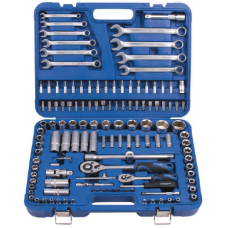 Набор инструментов 1/4", 1/2" Стандарт в кейсе, 130 шт