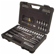 Набір торцевих головок Stanley Maxi-Drive 1/4", 3/8", 1/2" із аксесуарами, 80 шт