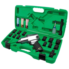 Набор пневмоинструмента TopTul 1/2" 813 Нм в кейсе 27 шт
