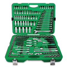 Набор инструментов 1/4", 3/8", 1/2" TopTul в кейсе, 216 шт