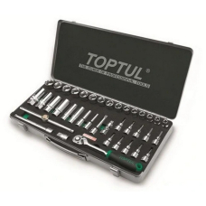 Набор инструментов 3/8" TopTul в кейсе 39 шт