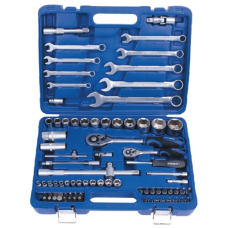 Набор инструментов 1/4", 1/2" Стандарт в кейсе, 82 шт