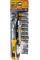 Набір насадок торцевих MasterTool CrV 1/2'' 8-19 мм, подовжувач 125 мм, тріскачка 72Т 12 шт