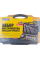 Набор насадок торцевых MasterTool Profi CrV 1/4"-1/2" трещетка 72Т 77 шт в кейсе