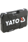 Набір ручного інструменту 1/4″, 3/8″, 1/2″ Yato YT-38941 в кейсі, 225 шт