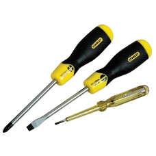 Отверточный набор Stanley CushionGrip 3 шт