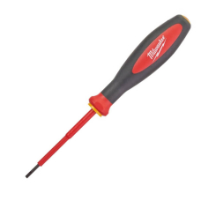Викрутка із тригранною рукояткою ізольована VDE Milwaukee SL 0.5х3.0х100 мм