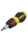 Викрутка - тримач біт Stanley Multibit Stubby, реверсивна з 6 насадками