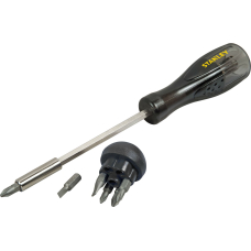 Викрутка Stanley Multibit Stubby зі змінними бітами Ph 1, Ph 2, Pz 1, Pz 2, SL 4.5, SL 6.5