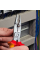 Клещи для электромонтажных работ Knipex хромированные, 200 мм