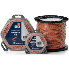 Корд триммерний Husqvarna Whisper Twist 2,4 мм / 77 м Donut Orange/Black