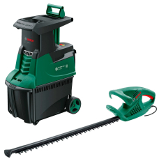 Измельчитель Bosch AXT 25 TC с кусторезом EasyHedgeCut 45