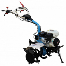 Мотокультиватор AGT 7500 CF GP200 с почвовращающейся фрезой 80 см, колесами, окучником, сцепкой