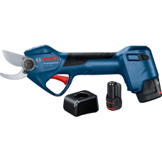 Акумуляторний садовий секатор Bosch Professional Pro Pruner, 2 акб GBA 12V 3.0Ah і з/п GAL 12V-20