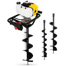 Бензобур Bamato EBO-80 з трьома шнеками