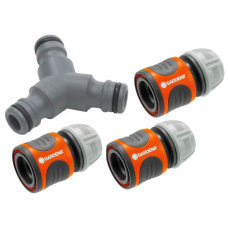Комплект конекторів Gardena з трійником 13 мм 1/2"