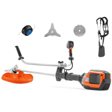 Акумуляторний тример Husqvarna 535iFR з голівкою T35, ножем Multi 300-3, пильним диском Scarlett 200-22 і підвісною системою Balance 55, без акб і з/п