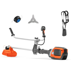 Акумуляторний тример Husqvarna 535iRX з голівкою T35, ножем Multi 300-3 і підвісною системою Balance 55, без акб і з/п