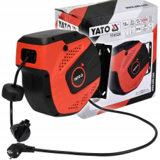 Подовжувач на котушці Yato 230 В, 10 м, 3 жильний 1.5 мм