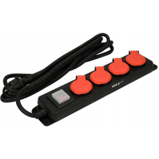 Подовжувач Yato 3 м 4 розетки