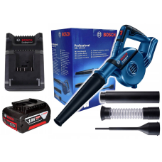 Повітродувка акумуляторна Bosch GBL 18V-120 Professional з акб GBA 18V 4.0Ah і з/п GAL 18V-40