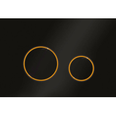Панель управления Ravak Circle, черно-золотая (GPX2240109)