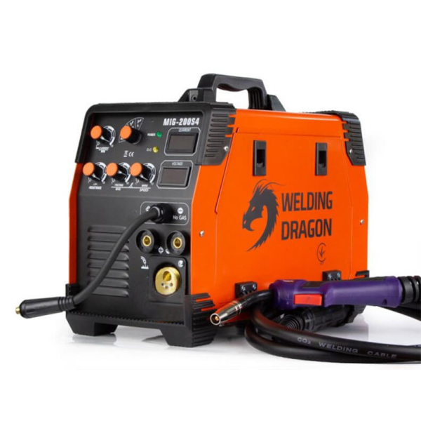 Напівавтомат зварювальний інверторний Welding Dragon MIG-200S4