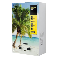 Газовый проточный водонагреватель Zanussi GWH 10 Fonte Glass Paradiso