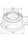 Адаптер для подключения коаксиальных дымоходов Bosch AZB 931, Ø80/125