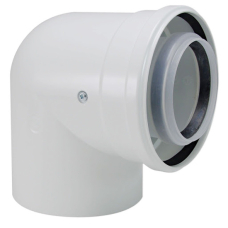 Коаксиальный отвод 90° Bosch AZB 607/1, Ø80/125