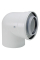 Коаксіальний відвід 90° Bosch AZB 607/1, Ø80/125