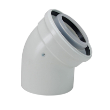 Коаксіальний відвід 45° Bosch AZB 911, DN60/100 мм