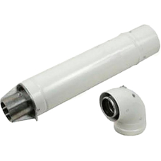 Коаксіальний горизонтальний комплект Bosch AZ 389 Ø60/100 мм