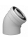 Коаксиальный отвод Bosch FC-CE60-45, DN60/100, 45°