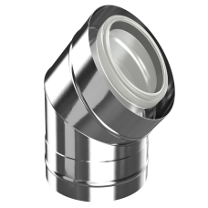Коаксиальный отвод Bosch FC-CE80-45, DN80/125