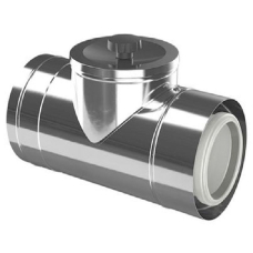 Коаксиальный удлинитель с ревизионным отверстием Bosch FC-CR80, DN80/125, 250 мм