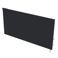 Керамічна панель Smart Install Model 55 550 Вт Black з терморегулятором у нержавіючому корпусі