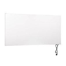 Керамічна панель Smart Install Model 55 NFC 550 Вт з терморегулятором, в металевому корпусі пофарбована в білий колір