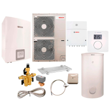 Тепловий насос Bosch Compress 3000 AWES 15 з водонагрівачем SH 370 RS-B, термостатом CR10, модулем ProControl Gateway, SG160S, 3-ходовим клапаном, конденсатозбірником, електрокабелем