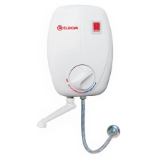 Електричний проточний водонагрівач Eldom Beta 4 кран 3.5 kW (72485)