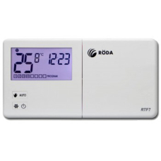 Термостат кімнатний недільний Roda RTF7 бездротовий